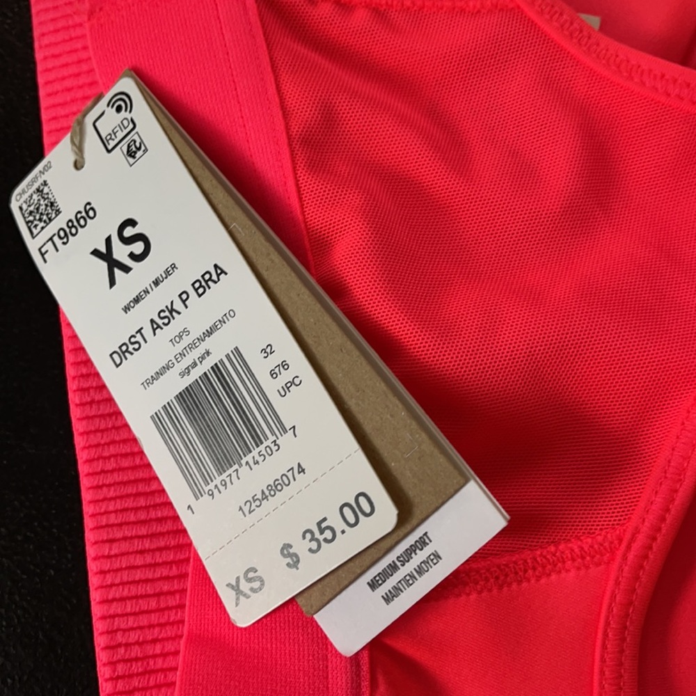 adidas Women's Don't Rest Alphaskin Bra - Picture 4 of 5